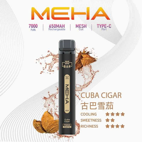 抛棄式MEHA XBAR 拋棄式 7000口小黑條