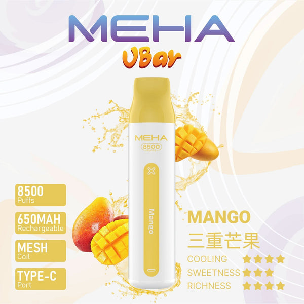 抛棄式MEHA 8500口 VBar小白條