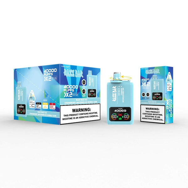 Razz Bar 40000 Double Flavors
